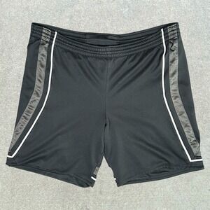 Nike Basketball Shorts Mens Size‎ Large Black elastic waist Drawstrings Vintage